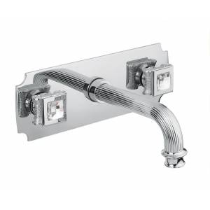 Смеситель для раковины настенный Bugnatese Olympia Kristal